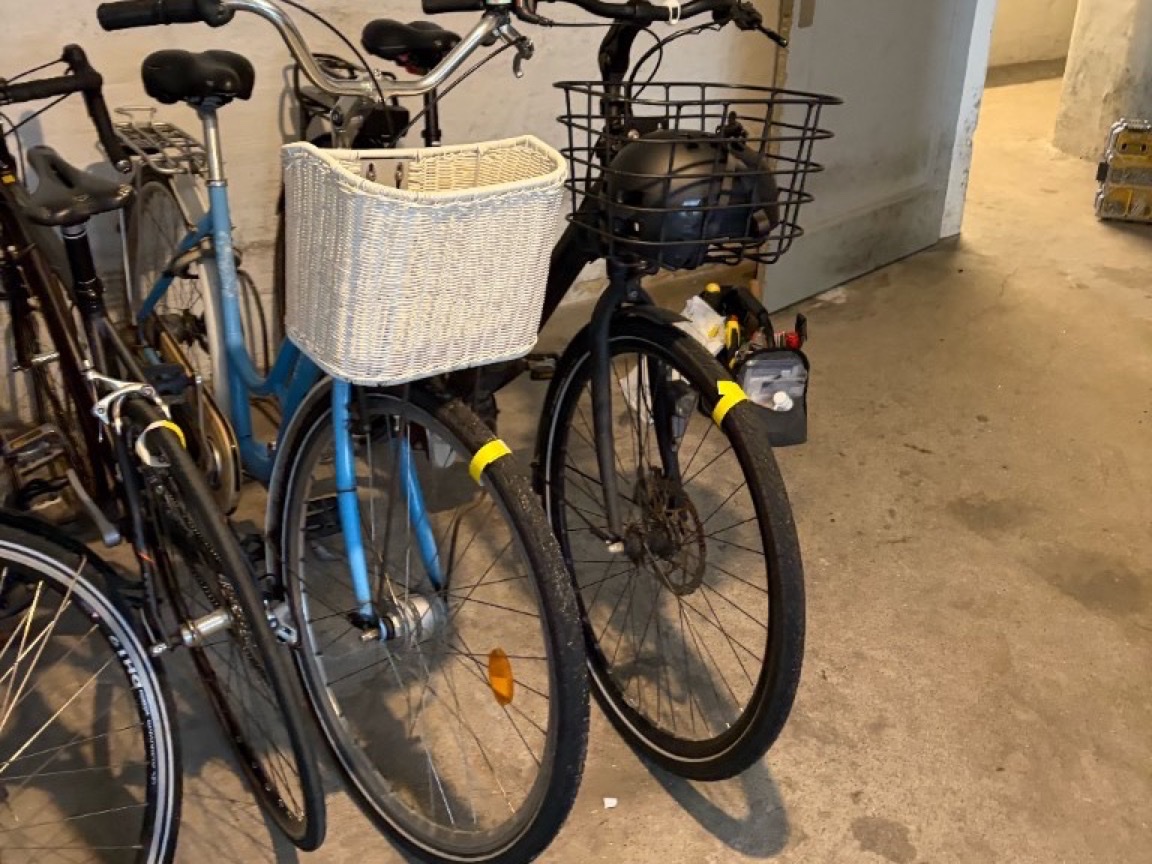 Mærkning af cykler der skal fjernes