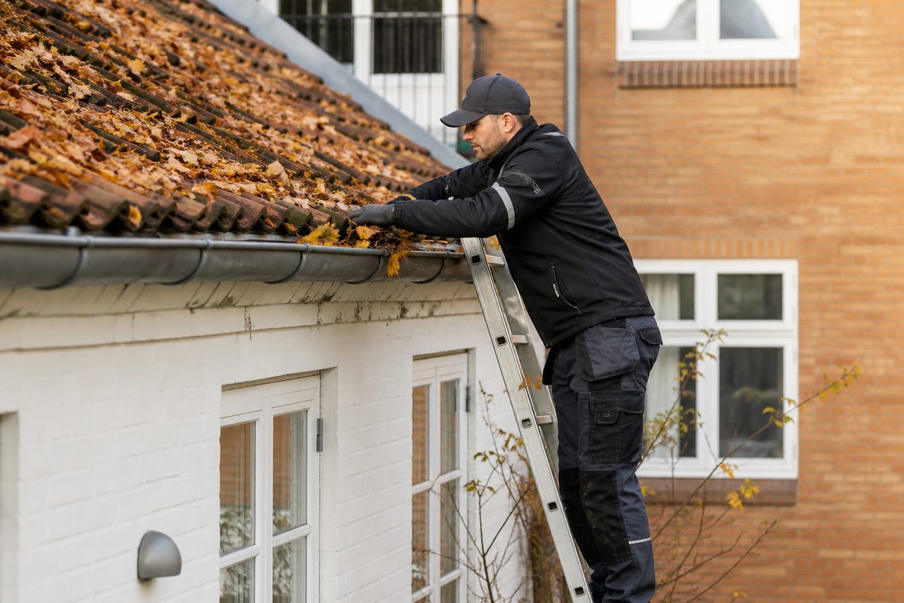 Tagrenderensning på ejendom